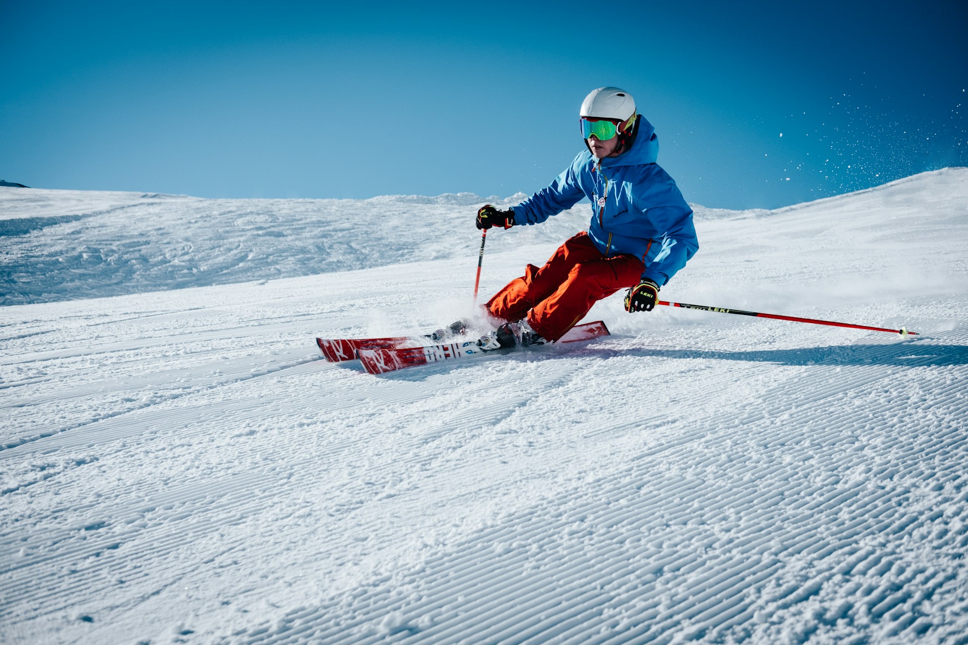 Beginner skier mistakes